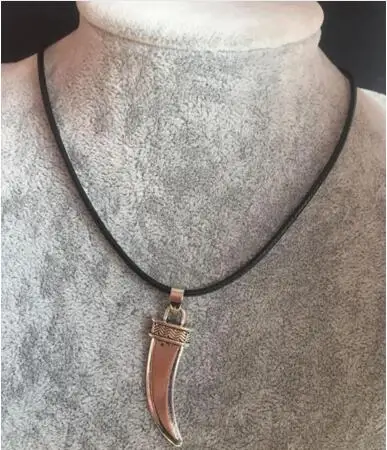 Мужское ожерелье ручной работы подвеска из металлического сплава в стиле ретро xl