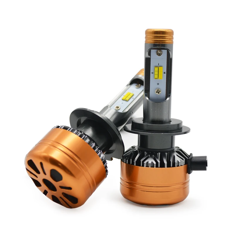 DUU Автомобильные светодиодные фары Триколор 3 цвета Z5 H1 H4 H7 H11 HB3 HB4 50 Вт 5800LM Flip Chips