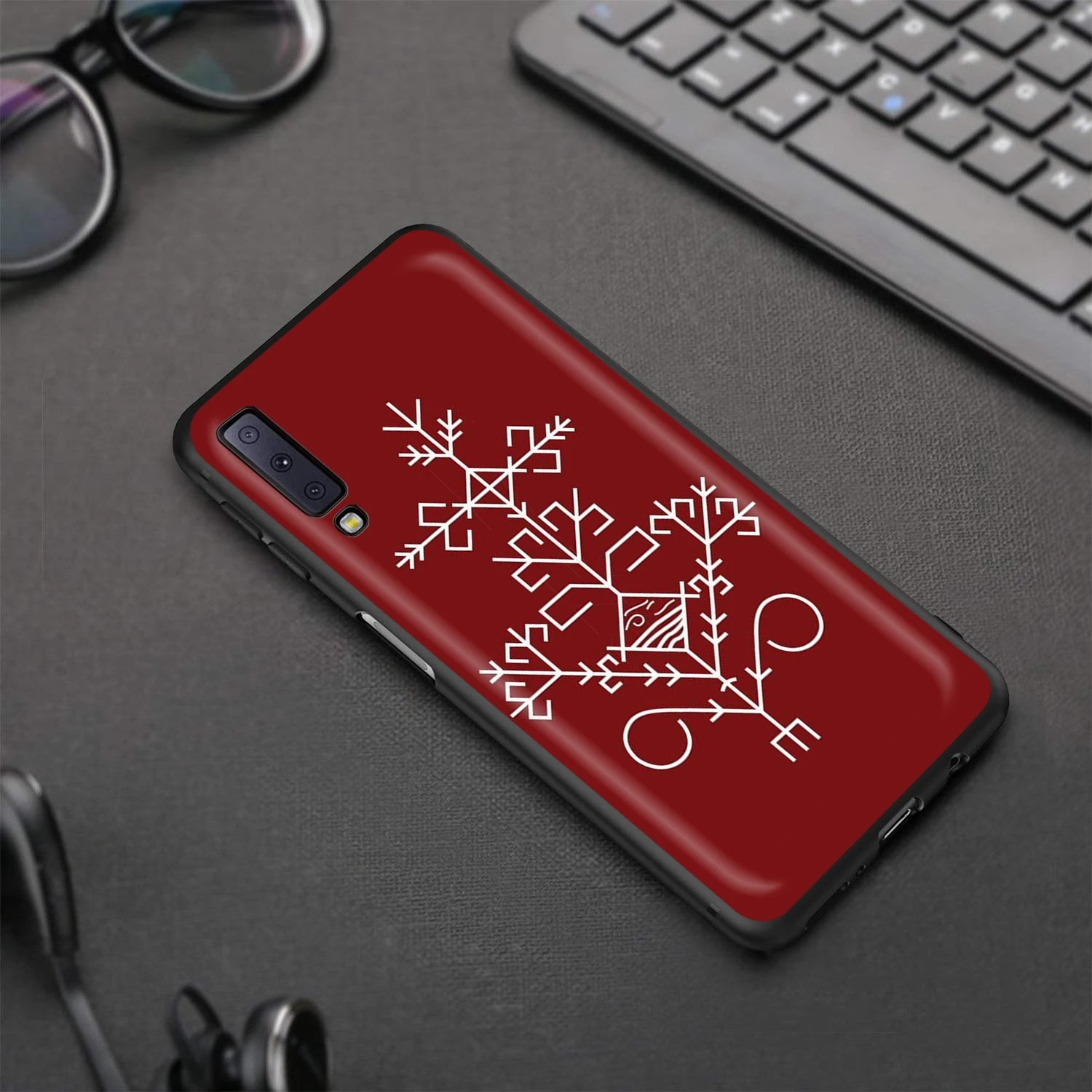 Латышский этнический чехол Sun Tree Austras Koks для Samsung Galaxy S20 S10 S9 S8 S7 S6 Plus Note 9 8 M30 M20 M10 Edge