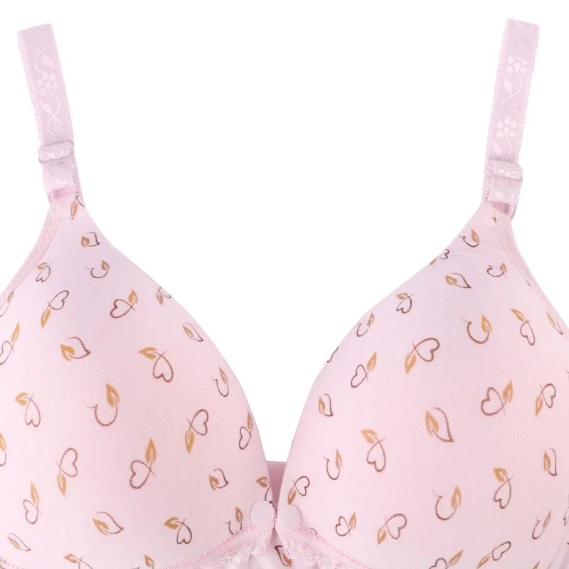 

2018 new Lady Nursing Bras Front Buckle Maternity Breastfeeding Pregnant Bra Underwear