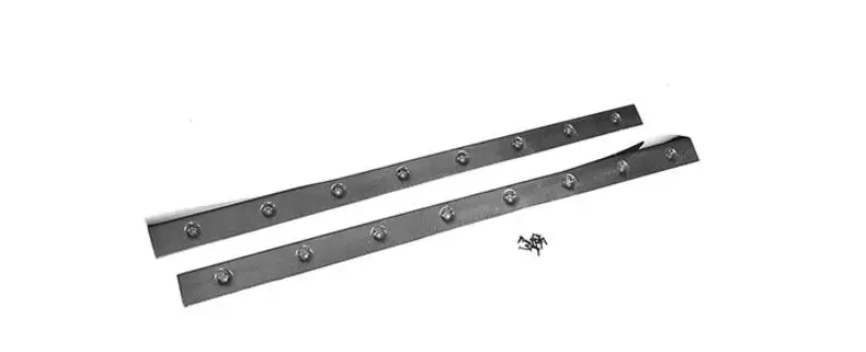 2 шт./компл. углеродного волокна автомобиля боковой юбки бодик бампер чехол