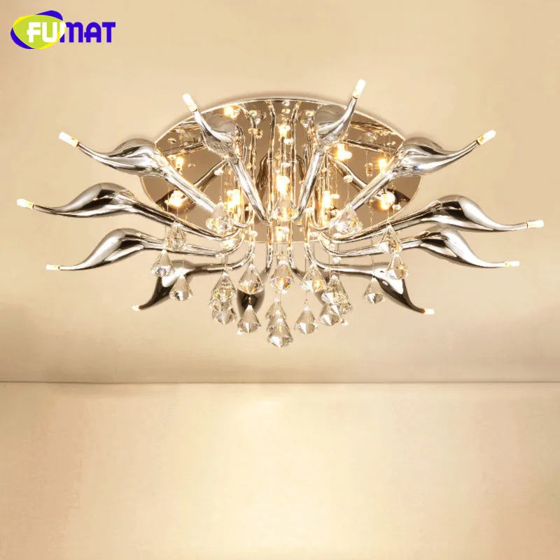 Современные потолочные лампы FUMAT креативные светильники K9 luminaria светодиодные