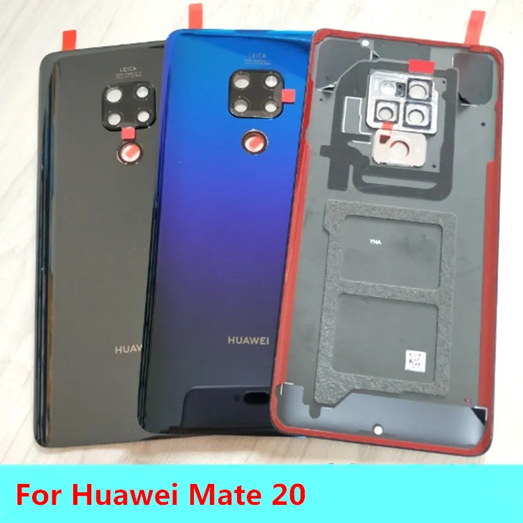 Новая задняя крышка из закаленного стекла для Huawei Mate 20 Запасные части Задняя