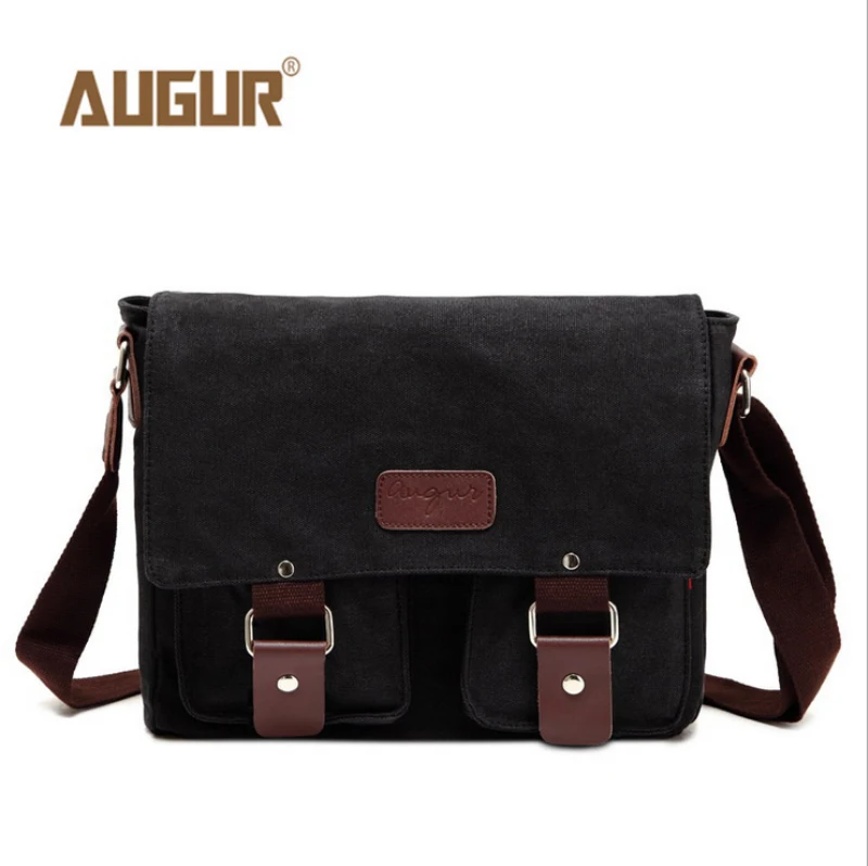 AUGUR bolsa поперечный женский холщовый портфель сумка мессенджер модные школьные