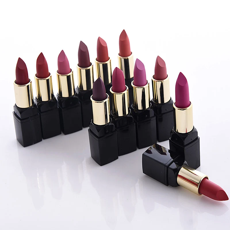 Hengfang бренд губная помада пигмент цвет макияж водонепроницаемый длительный 12 шт.