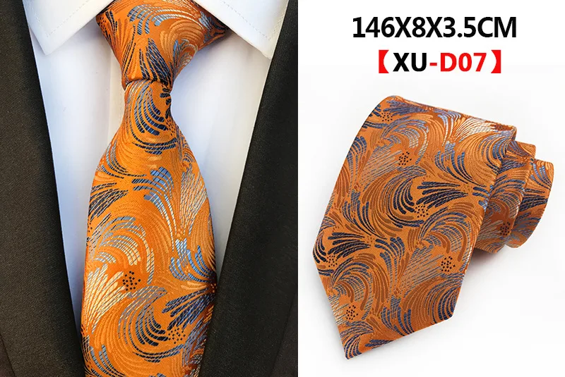 XU-D07 Высокое качество модные классические круговой волна точка жаккарда сплетенные шелк Для мужчин мужской галстук, галстук-бабочка с цветочным принтом и в полоску, кружевное Для мужчин подходит для свадьбы цв галстук-бабочка - Цвет: XU-D07