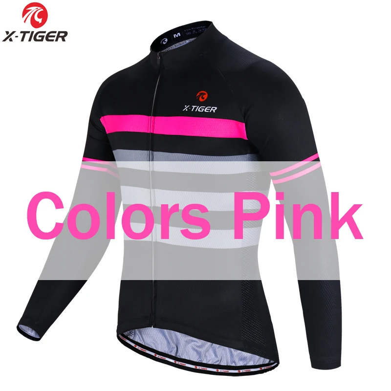 Autumn Jersey X-TIGER, осенняя одежда для велоспорта с длинным рукавом, одежда для велоспорта, одежда для велоспорта - Цвет: Autumn Jersey