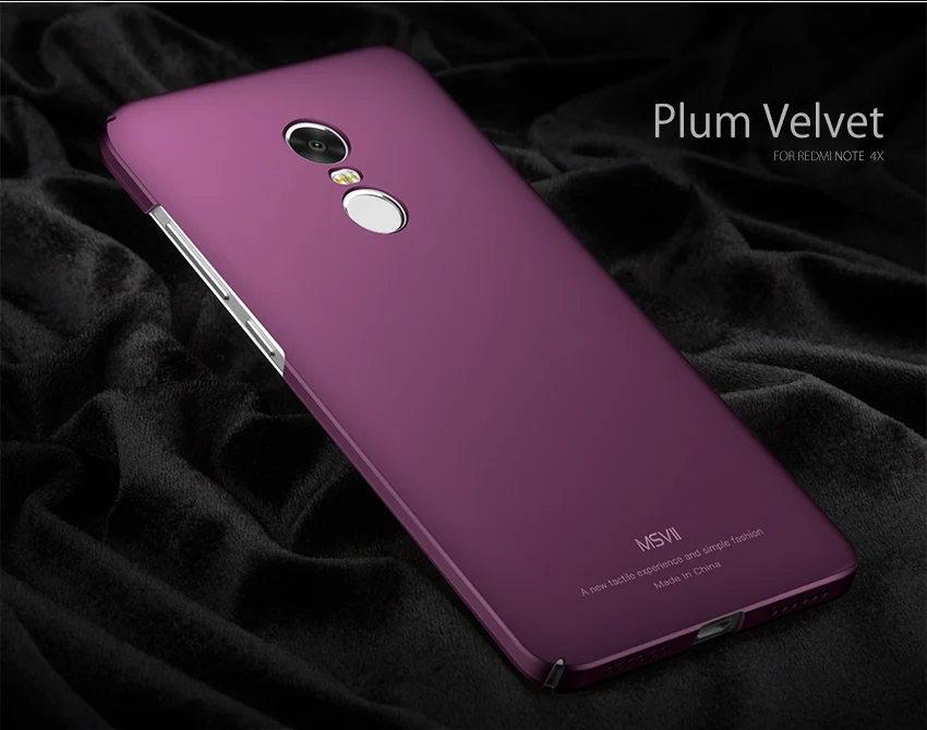 MSVII для Xiaomi Redmi Note 4X чехол для Xaomi Redmi Note 4 Global pro Чехол Ультра тонкий полная защита Матовый PC note 4 X Чехол