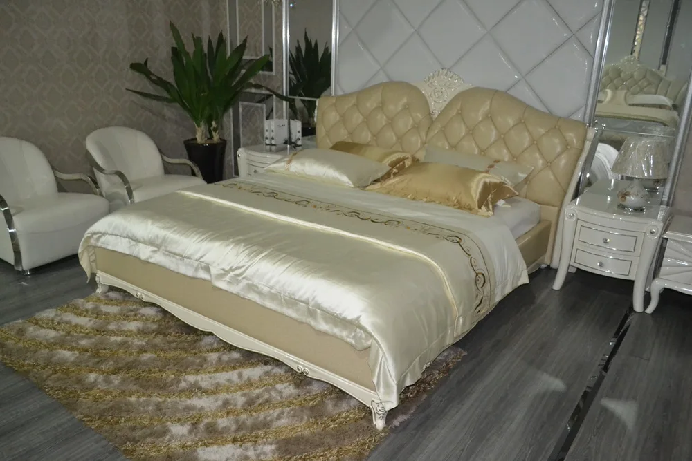 Мебель для дома Cabecero Cama мебель для спальни продвижение настоящий король без дерева мягкая кровать Muebles Миньон диван современный деревянный