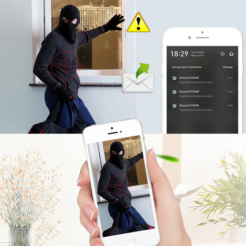 Intenergical Беспроводная ip камера 720P/1080P водонепроницаемая видеонаблюдения Wi Fi ipcamera