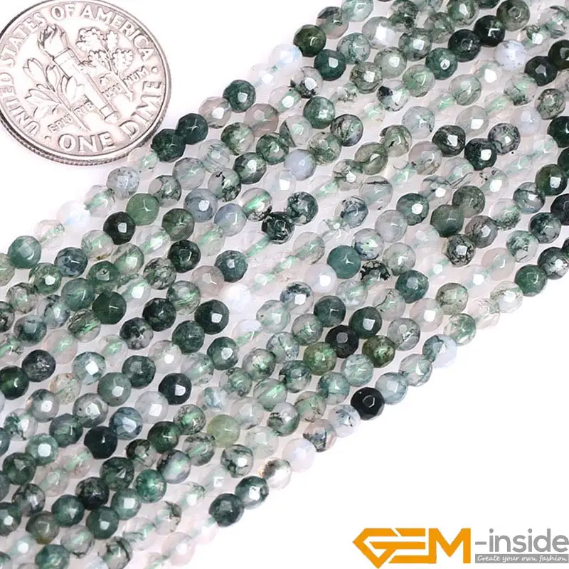 Круглые граненые бусины 3 мм маленькие крошечные для изготовления ювелирных