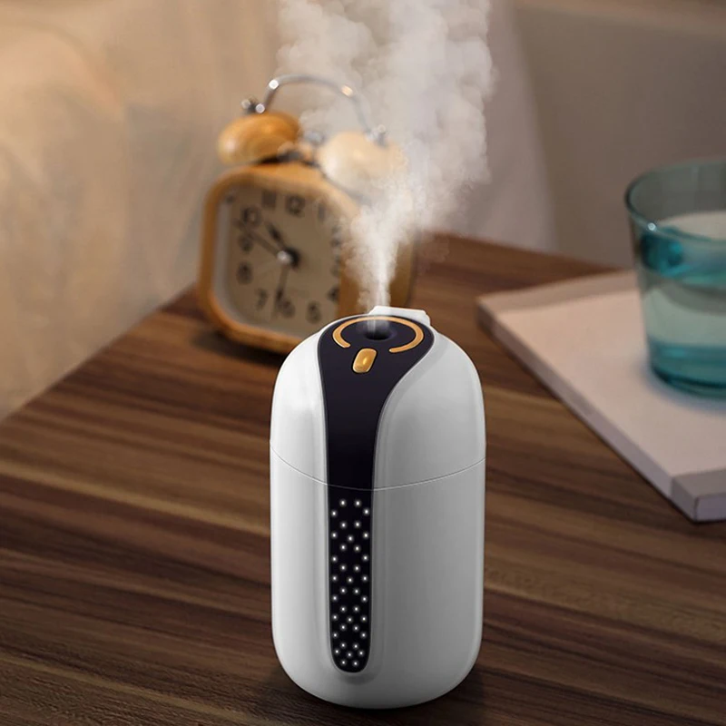 Маленький комет Usb мини увлажнитель воздуха для автомобиля бесшумный темно