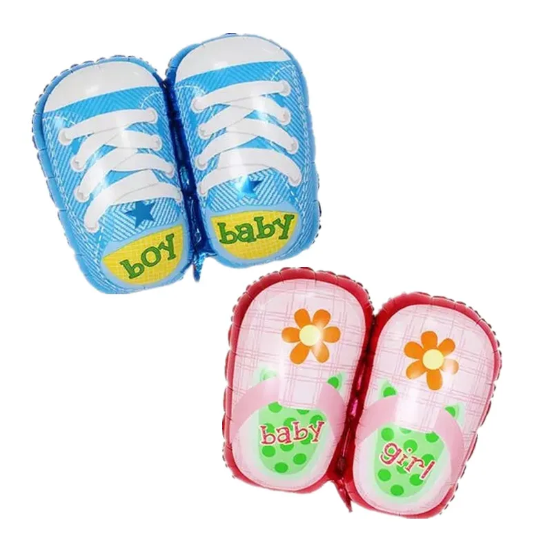 Детские украшения из фольги воздушные шары детская обувь Гелиевый шар для дня