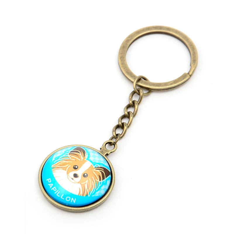 Schnauzer Пудель мопса ювелирные изделия брелки для женщин мужчин девочек Сделай Сам