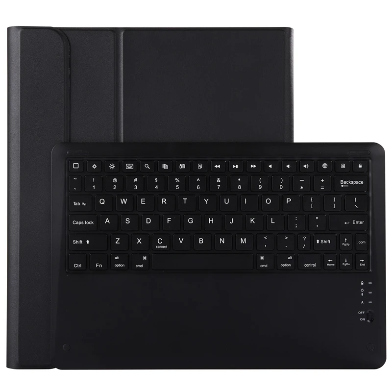 Чехол с клавиатурой для Ipad Pro 12,9-Беспроводная Клавиатура Чехол/крышка [автоматическое Пробуждение/сон] [Apple Pencil Charging Suppor - Цвет: Black