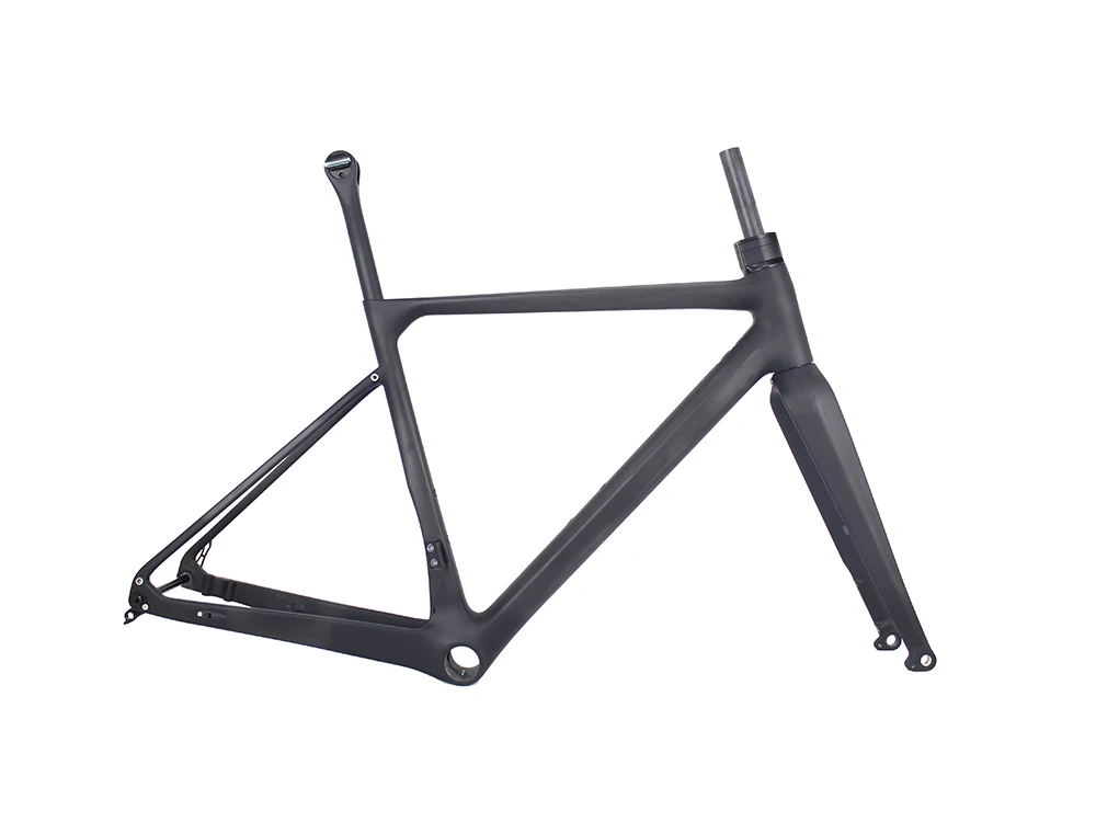 Full Carbon Fiber All Internal cable Gravel Bike Full Carbon Gravel Bicycle Frame 700*40c with handlebar,Cyclecross GR039