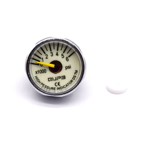 Высокая Давление манометр 1 дюймов мини-манометр световой 40MPA300BAR400BAR5000PSI6000PSI