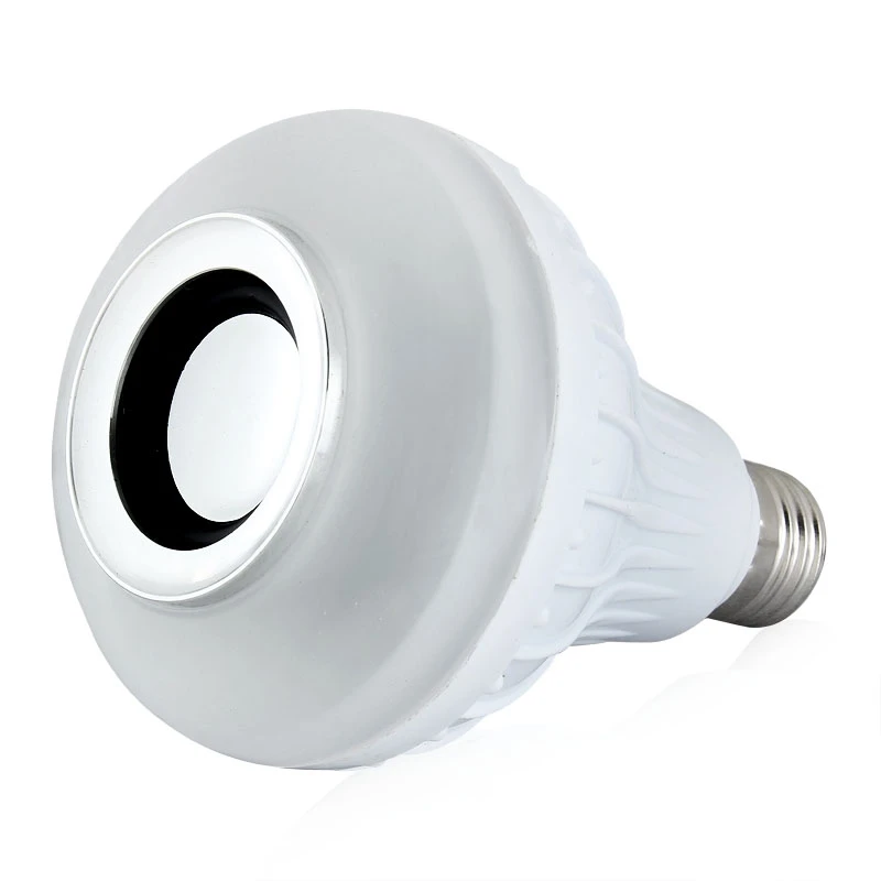 Умный E27 светодиодный 220 V rgb колонка с Bluetooth музыкальная лампа беспроводная игра
