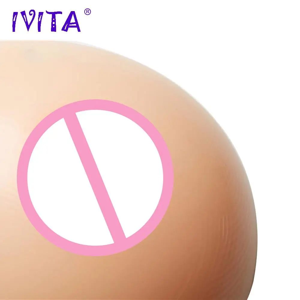 IVITA 600 г искусственные силиконовые формы груди протез реалистичные поддельные