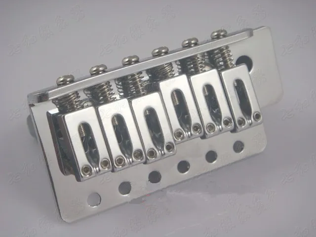 Мост для электрогитары с левой ручкой серебристый аксессуары гитары 6 струн мост