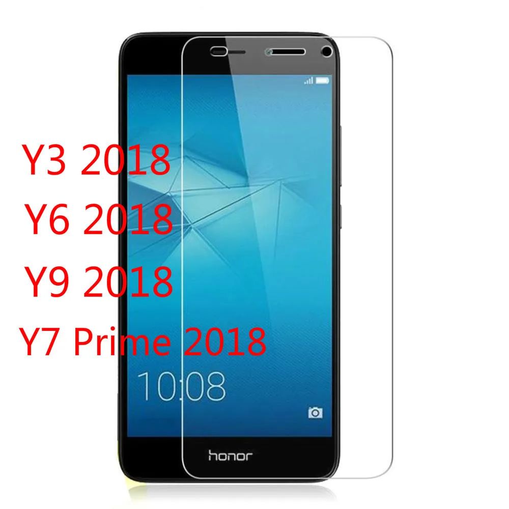 Новый Закаленное Стекло для huawei Y9 2018 Y7 премьер Y6 аксессуары Защитная Экран