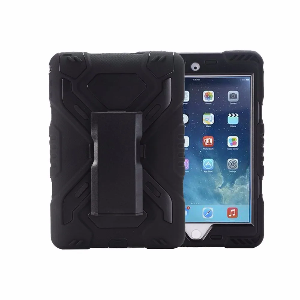 Пластиковый чехол Pepkoo для Ipad air 2 детская защита сверхпрочная двойная защитная