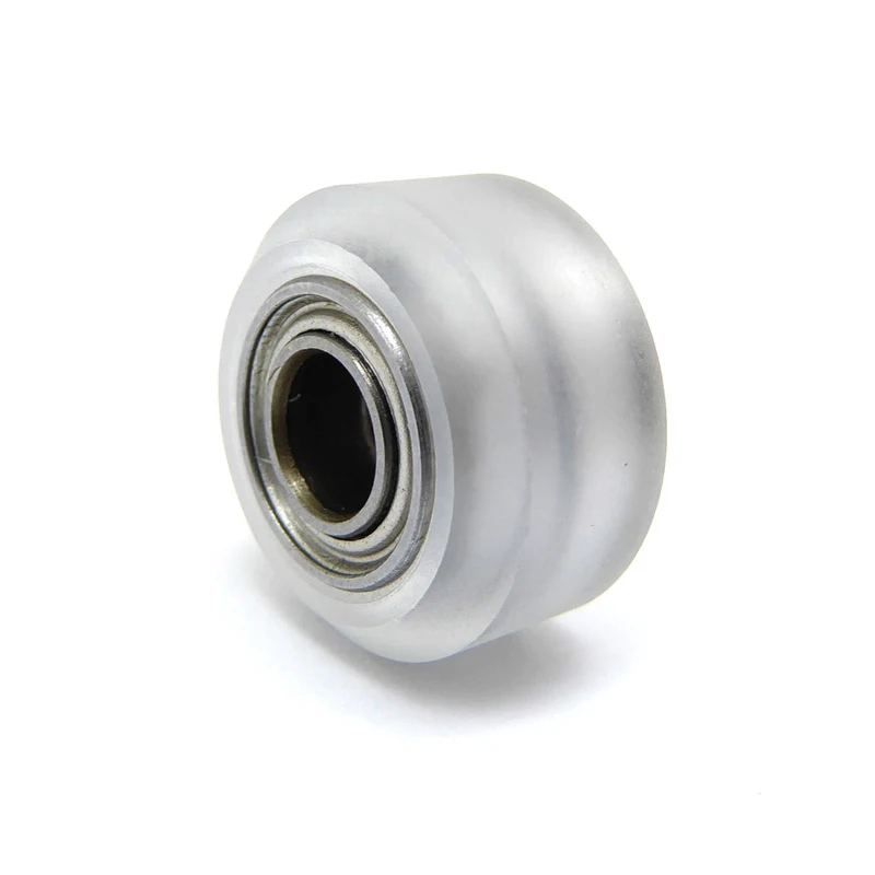 Высокоточный ЧПУ прозрачный Поликарбонат Xtreme Mini V Wheel Assy для слота линейной