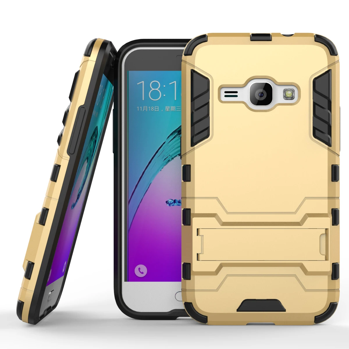 For Cover Samsung Galaxy J1 2016 Case Rubber Hard Back Phone for J120F |
