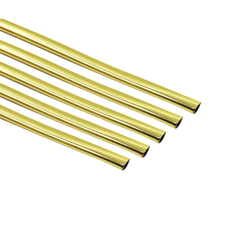 Золотистая хромированная Декоративная полоса Cawanerl для автомобильной двери