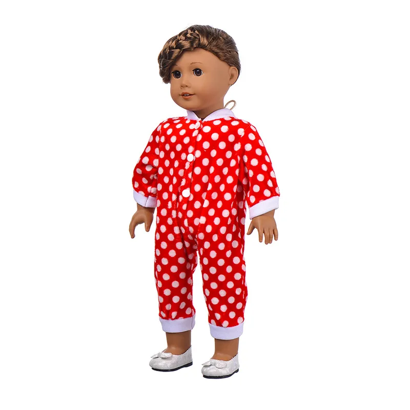 Лучший подарок для детей красный ручной работы 18 Дюймов American Girl Кукла одежда (без