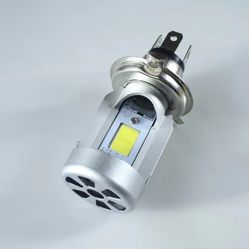 6000K H4 светодиодный мото rcycle фара hilo Модифицированная Скутер мопед ATV 35 Вт HID