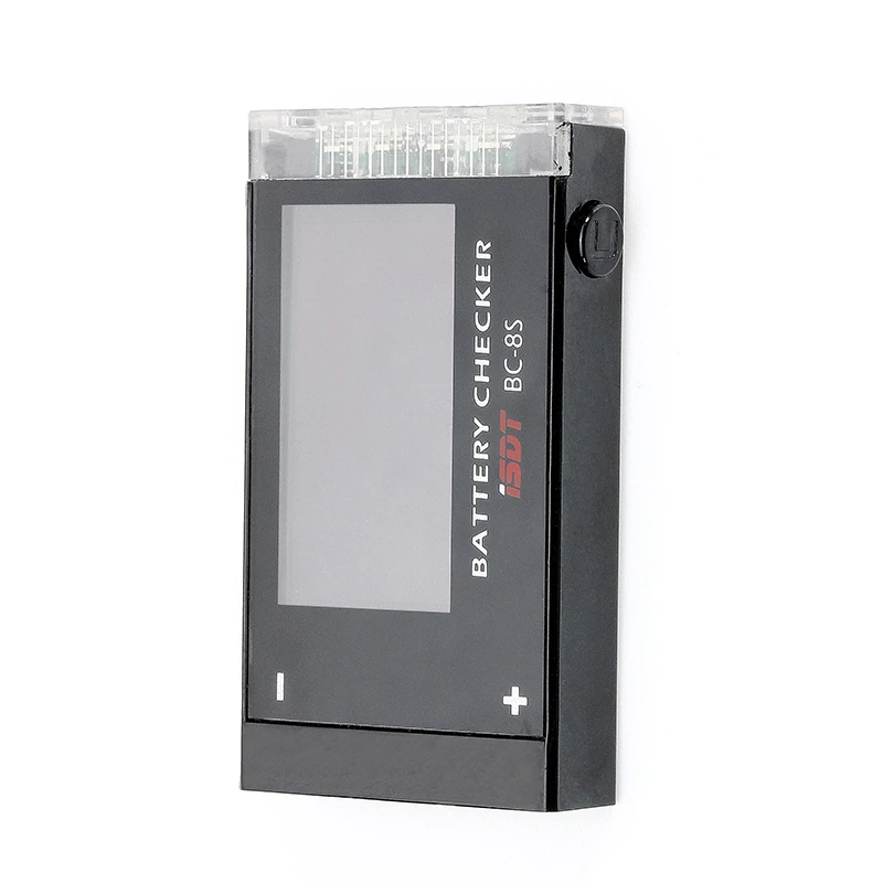 Isdt bc-8s Батарея для проверки testor детектор с двумя 85db зуммер OLED Экран lipo lihv жизнь Liion