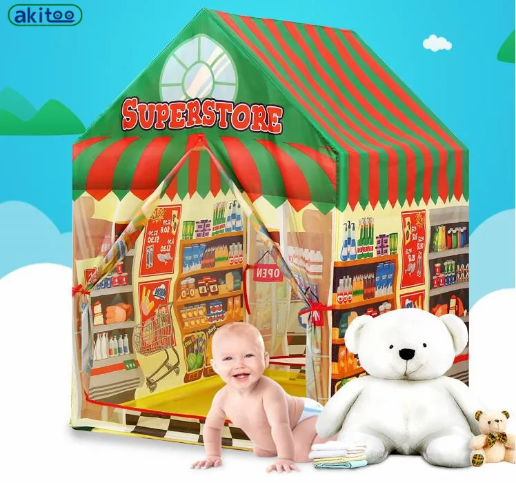 Новое поступление детские игрушки akitoo супермагазин палатки для помещений и