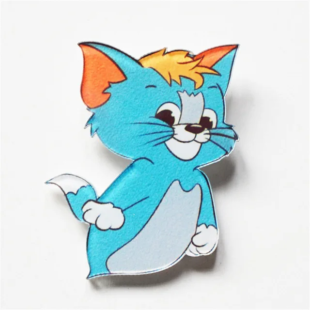 1 шт. Бесплатная доставка Булавки G каваи Мышь и Cat Микки Минни Маус акрил брошь