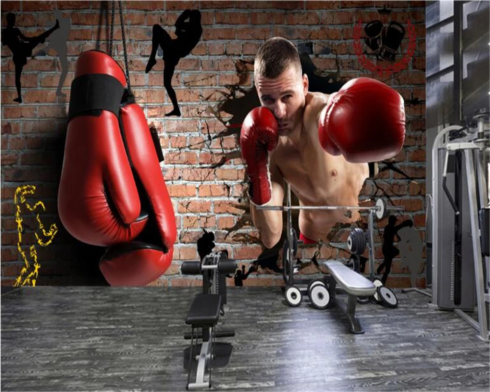 Beibehang индивидуальные высококачественные обои креативные красивые боксерские