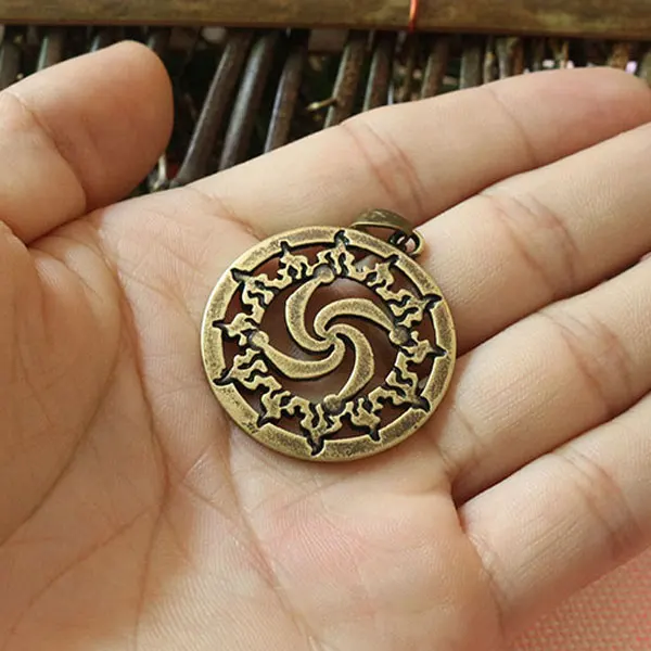1 шт. символ стержня блестящее ювелирное изделие славянский амулет Свастика.