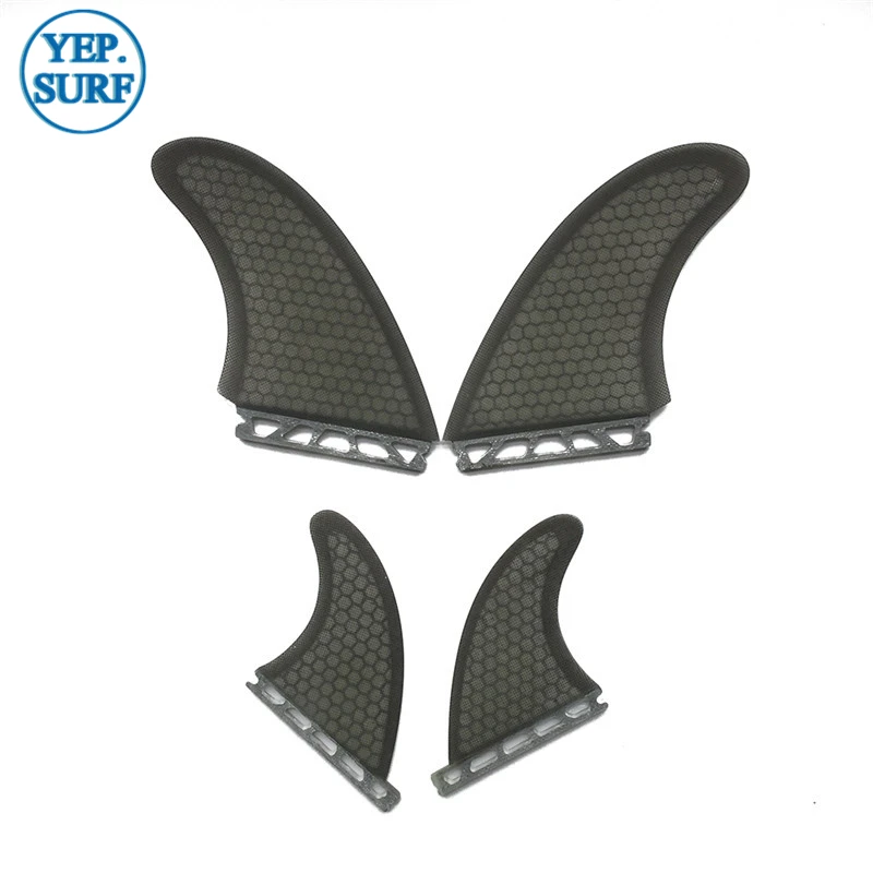 Surf TWIN FIN Single Tabs Fins Black surfboard fins quad FIN+GX Set Sell quillas | Спорт и развлечения