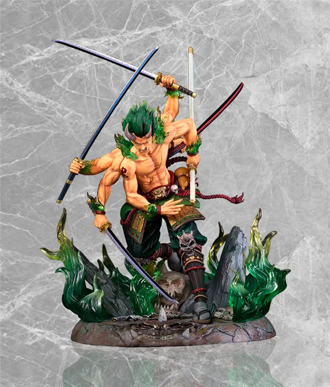 Аниме one piece GK Roronoa Зоро Asura Ver. ПВХ фигурка Коллекция Модель игрушки
