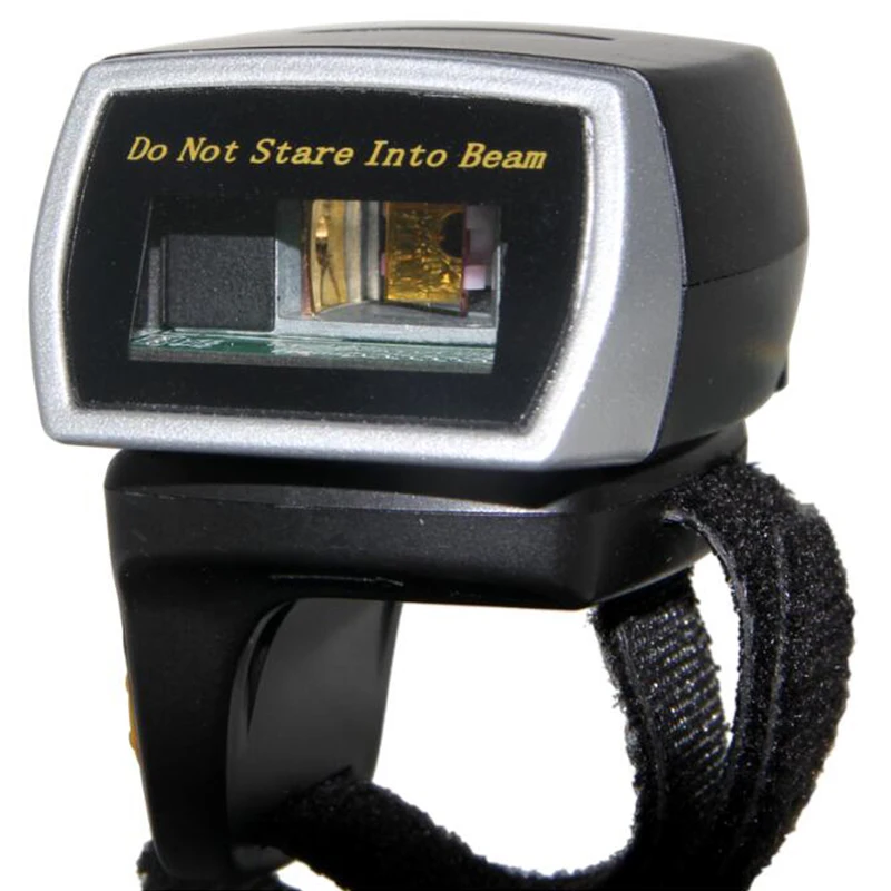 Беспроводной лазерный сканер штрих кодов портативный переносной 1D считыватель