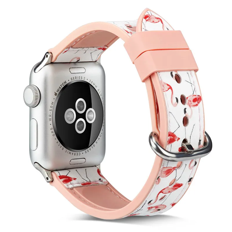 Силиконовый сменный ремешок для часов Apple Watch 4/2/1 браслета IWatch серии 44/42/40/38