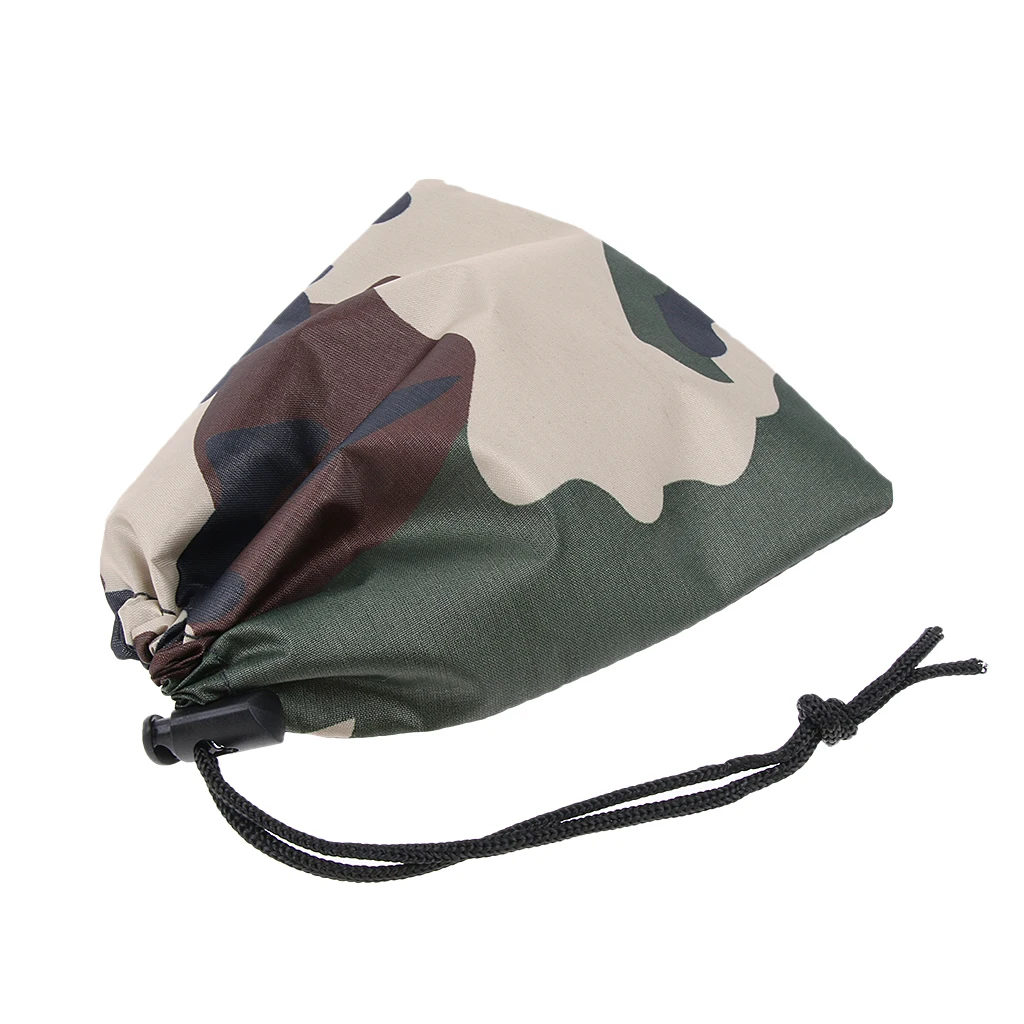 Camo 1 шт. Водонепроницаемая складная сумка для хранения с завязкой сумка для путешествий Органайзер для барбекю кемпинг плавание открытый инструмент - Цвет: Camo