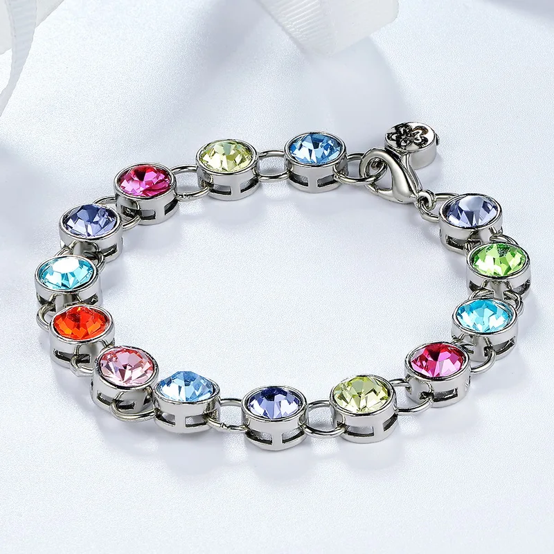 Модный браслет Iutopian для женщин с красочными Стразы по низкой цене # CJ062 | Украшения