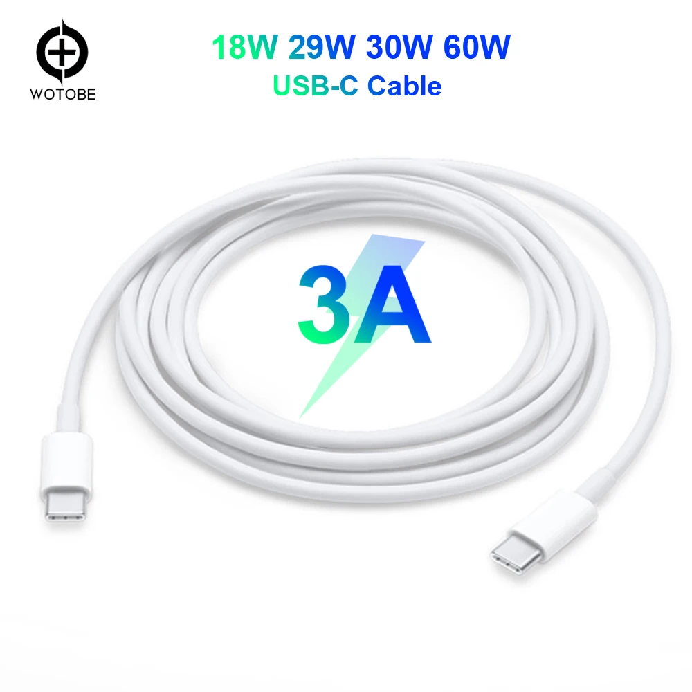TYPE-C 61W USB C адаптер питания QC3.0 зарядное устройство/SPC/AFC для huawei/samsung, PD60W для xiaomi iPad/iPhone/MacBook(будет 2 м кабель