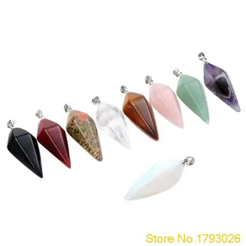 Мода и мило Маятник Исцеление Биолокация Рейки Чакра Хрустальный Кулон Для