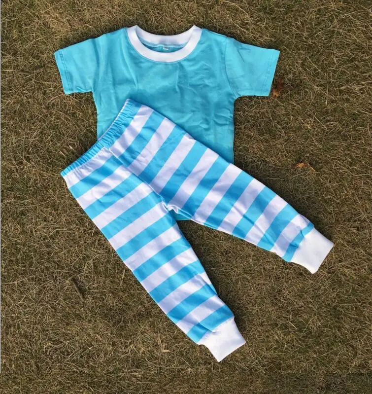 

unisex easter day baby Clothing Set boutique Childrens Pajamas Wholesale Kids night wear