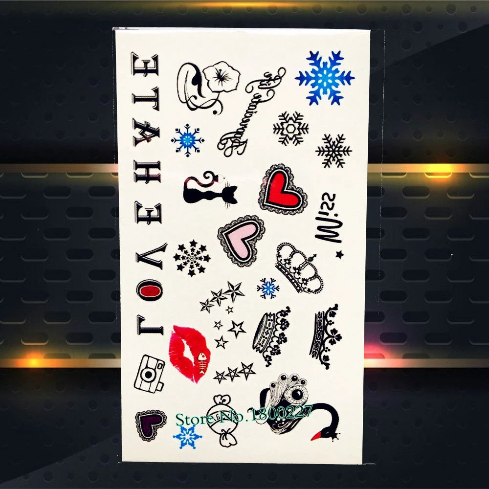 Цветные перышки для боди-арта наклейки с маленькими птицами блестящие