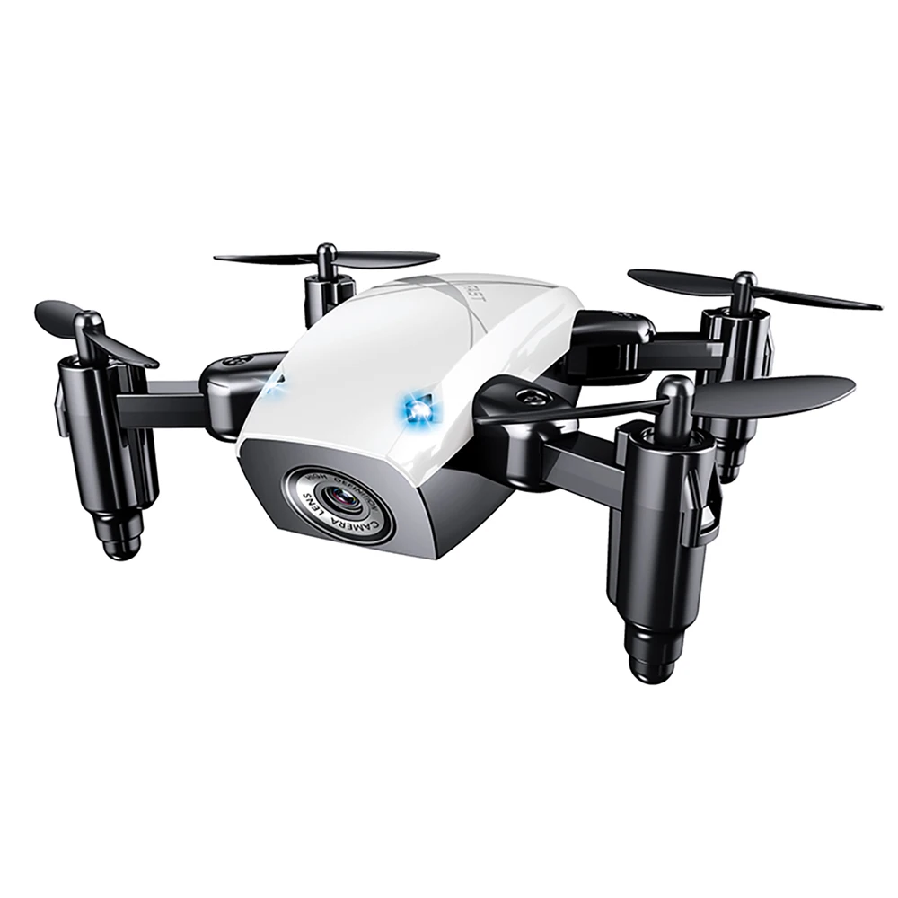 Складной мини Квадрокоптер EBOYU S9HW Радиоуправляемый Дрон Wi Fi FPV камера 0 3 МП с