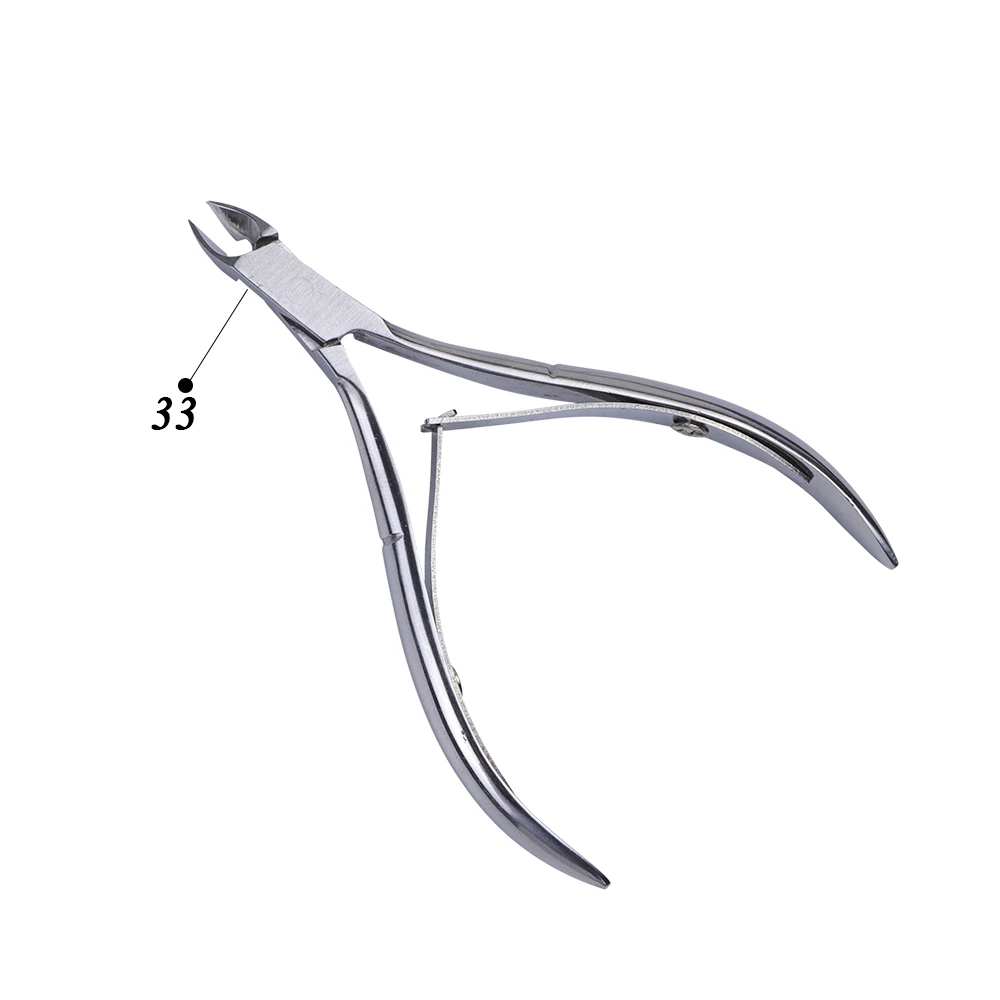 17 типов Толкатель для кутикулы из нержавеющей стали маникюрный педикюрный резак