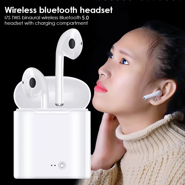 TWS 5,0, Bluetooth, беспроводные наушники i7s, свободные руки, наушники, спортивные, беспроводные наушники с микрофоном, игровая гарнитура для телефона, ПК