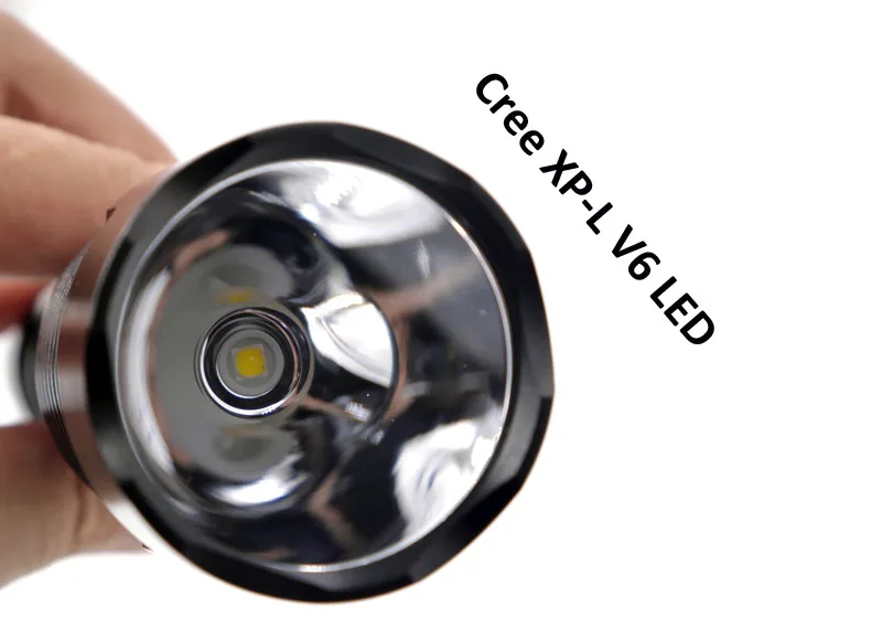 Ультраярсветильник светодиодный охотничий фонарь 12xAMC7135 C12 Cree XP L V6 с 5 режимами